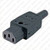 AC Connector IEC 60320 C13 Female 10 Amp Straight Entry VDE