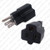 NEMA 5-15 Male Plug to 5-20 Connector - Block Plug Adapter