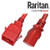 Raritan SecureLock SLC20C19-2FTK1-6PK IEC320 C20 Male Plug to C19 Connector .6 meters / 2 feet 20A/250V 12/3 SJT Red- 6 Pack Locking Power Cords Raritan SecureLock SLC20C19-2FTK1-6PK IEC320 C20 Male Plug to C19 Connector .6 meters / 2 feet 20A/250V 12/3 SJT Red- 6 Pack Locking Power Cords
