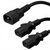 Iron Box IBX-2307-XX C14 to 2x C13 Splitter Power Cords | American Cable Assemblies Iron Box IBX-2307-XX C14 to 2x C13 Splitter Power Cords | American Cable Assemblies