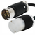 Iron Box IBX-7059 CA Style CS6365C to NEMA L14-30R Locking Plug Adapter Power Cord | American Cable Assemblies
