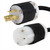Iron Box IBX-2288 L6-15P to 6-20R Plug Adapter Power Cord | American Cable Assemblies Iron Box IBX-2288 L6-15P to 6-20R Plug Adapter Power Cord | American Cable Assemblies