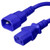 Iron Box IBX-2806-XX C14 to C13 Power Cords, Blue, 15A, 250V, 14/3 SJT | American Cable Assemblies Iron Box IBX-2806-XX C14 to C13 Power Cords, Blue, 15A, 250V, 14/3 SJT | American Cable Assemblies