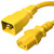 Iron Box IBX-1620-XX C20 to C13 Power Cords, Yellow, 15A, 250V, 14/3 SJT | American Cable Assemblies Iron Box IBX-1620-XX C20 to C13 Power Cords, Yellow, 15A, 250V, 14/3 SJT | American Cable Assemblies
