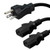 Iron Box IBX-2740-04 6-20P to 2x C13 Splitter Power Cords | American Cable Assemblies