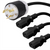 Iron Box IBX-21256-XX L5-30P to 3 x C13 Splitter Power Cords | American Cable Assemblies Iron Box IBX-21256-XX L5-30P to 3 x C13 Splitter Power Cords | American Cable Assemblies