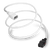 1419K-H-144-WHT - 12FT White A-Lock IEC320 C14 to IEC320 C19 Universal Locking 15A 250V | American Cable Assemblies