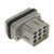 Mencom CQM-08 Standard, CQ series, Male Rectangular Insert, size 32.13, 8 pin, 16 amp, Crimp | American Cable Assemblies