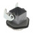 Mencom MKA-IFC Standard, Rectangular Base, Bulkhead mount, size 21.21, Galvanized Steel Single Latch, M32 mounting thread, with Profiled Flange gasket and Locknut | American Cable Assemblies