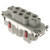 Mencom CXF-6/6 Standard, CX series, Female Rectangular Insert, 12 pin, 100 amp, Crimp | American Cable Assemblies