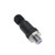 Mencom MDC-5MP-FW07-SS MDC, Field Wireable, 5 Pole, Male Straight, 3-6.5mm, Stainless Steel | American Cable Assemblies
