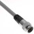 Mencom MINDT-5MP-2M DeviceNet Trunk, 7/8UN2, Cordset, Shielded Cable, Not shielded to coupling nut, 5 Pole, Male Straight, 2M, 8A, Gray, PVC | American Cable Assemblies
