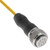 Mencom MS18-10AFPX-4M MIL-SPEC Size 18-10A, Cordset, 10 pole, Female Straight, 4M, 18 awg, 4A, Yellow, PVC | American Cable Assemblies