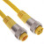 Mencom MIN-2MFP-6 MIN Size I, Cordset, 2 Pole, Male Straight / Female Straight, 6 Ft, 13A, Yellow, PVC | American Cable Assemblies