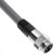 Mencom MINH-4MP-6M MIN Power Size I, Cordset, 4 Pole, Male Straight, 6m, 15A, Gray, PVC | American Cable Assemblies