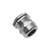 Mencom MCGB-M25L M25, Shielded Gland, Long, Nickel Plated Brass, 0.429 - 0.624 | American Cable Assemblies