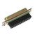 Mencom DB25MCR Panel Interface Connector, 25 pin D-sub male crimp pin | American Cable Assemblies