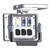 Mencom DB09-2-3RJ45-32 Panel Interface Connector with, 2 DB9 and 3, RJ45, in a 32 housing | American Cable Assemblies