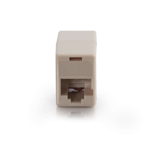 RJ12 6-PIN MOD INLINE COUPLER STRAIGHT - 01927