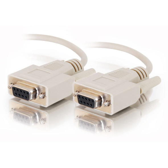 3ft DB9 F/F ALL LINES EXT CABLE-BEIGE - 25217