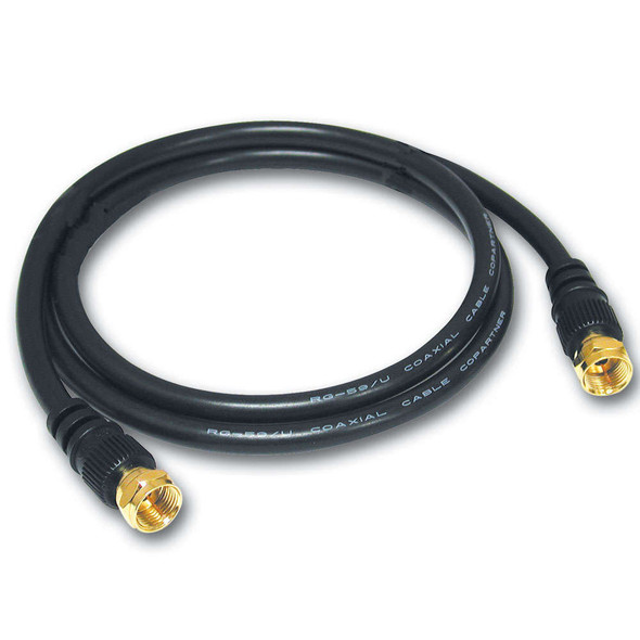 3ft VALUE SERIES F TYPE RG59 VIDEO CABLE - 27029