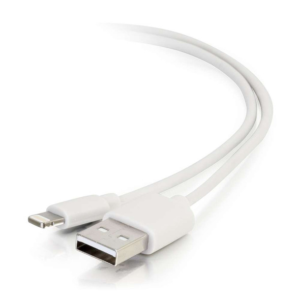 1m USB A to Lightning Cable White - 35498