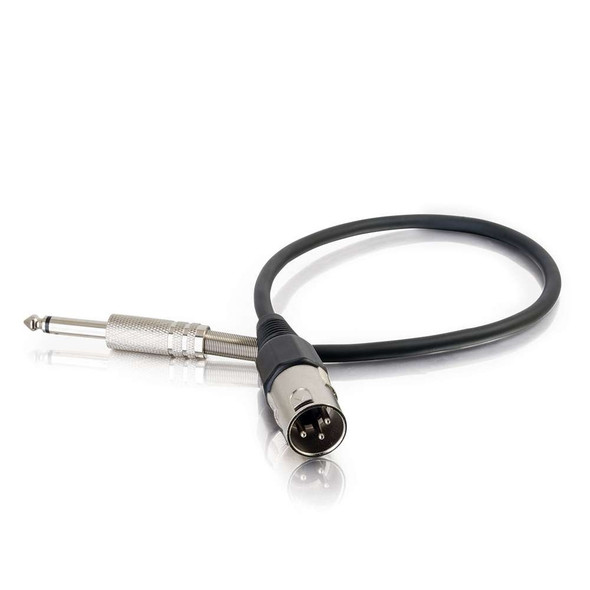 25ft PRO-AUDIO XLR MALE TO 1/4 MALE CABLE - 40037