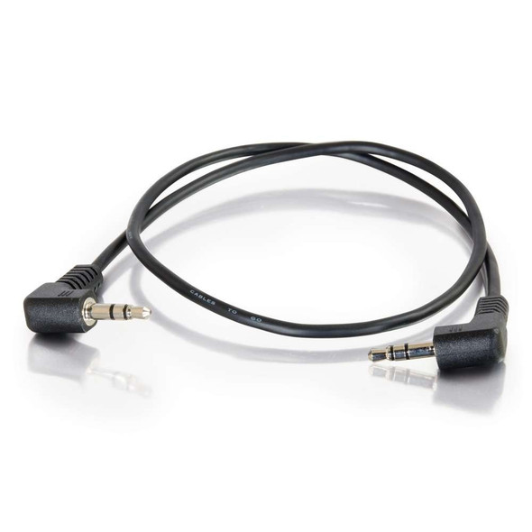 25ft 3.5MM RIGHT ANGLE STEREO M/M - 40586