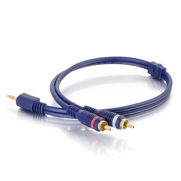 VELO 3.5 M STEREO TO (2) RCA M ST 1.5 FT - 40612
