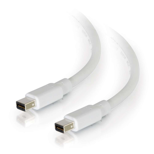 3ft C2G Mini DisplayPort Cable M/M WH - 54410