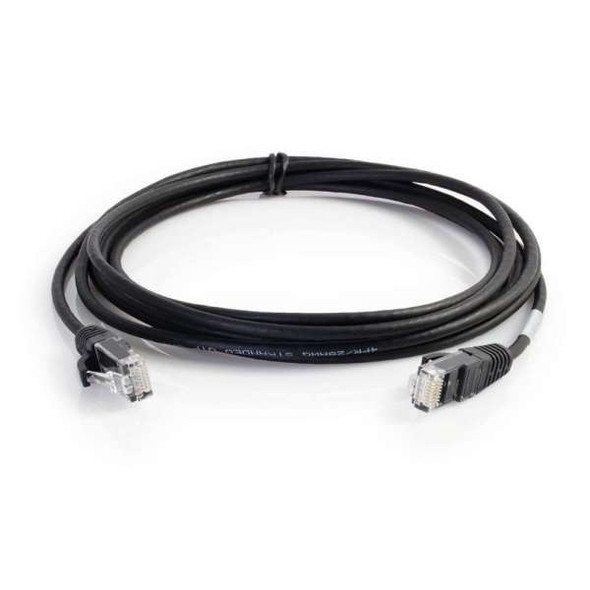 VS 6IN BLK SNAGLESS C6 28AWG UTP - 576-RD35-6IN