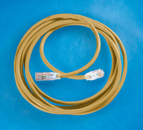 Cord Clarity 6A,9ft, Yellow - MC6A09-04