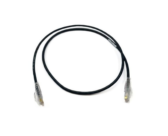 CORD,28AWG CAT6 BLACK 7FT - RDC607-00