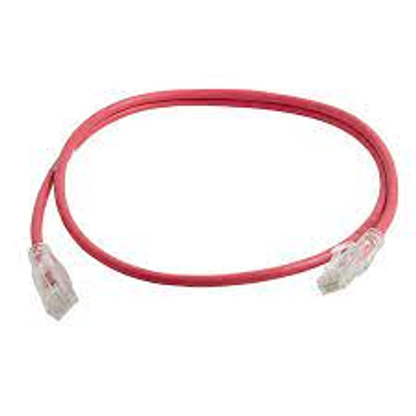CORD,28AWG CAT6 RED 9FT - RDC609-02