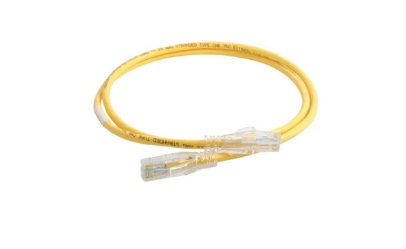 CORD,28AWG C6A YELLOW 4FT - RDC61004-04