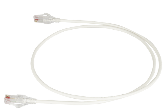 CORD,28AWG C6A WHITE 25FT - RDC61025-09