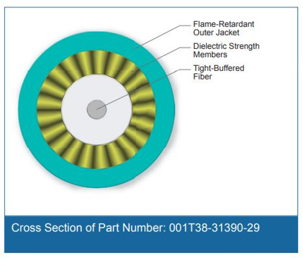 Cross Section of Part Number: 001T38-31390-29