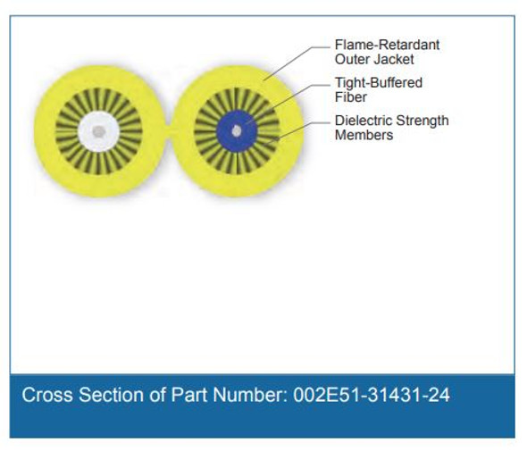 Cross Section of Part Number: 002E51-31431-24