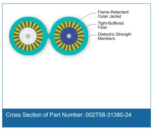 Cross Section of Part Number: 002T58-31380-24