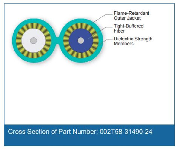 Cross Section of Part Number: 002T58-31490-24