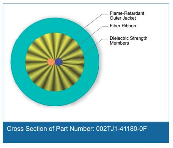 Cross Section of Part Number: 002TJ1-41180-0F