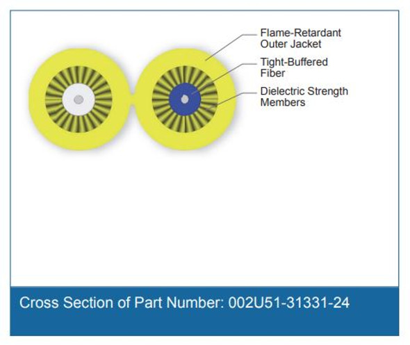 Cross Section of Part Number: 002U51-31331-24