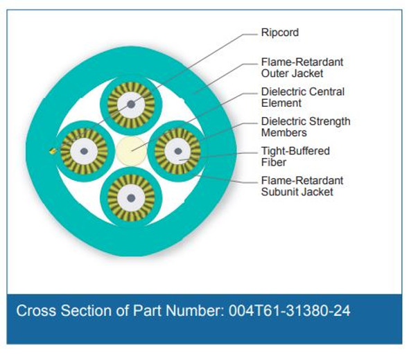 Cross Section of Part Number: 004T61-31380-24