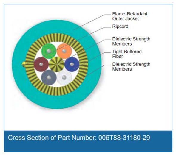 Cross Section of Part Number: 006T88-31180-29