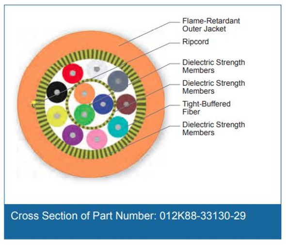 Cross Section of Part Number: 012K88-33130-29