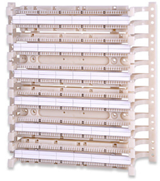 Cat 5e 300-Pair 110 Wiring Block w/o Mounting Legs - 110WB-300PR