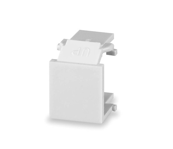 Blank Keystone Module White - CMK-BL-WH {Qty. 10, $0.32/ea.}