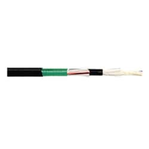 Fiber Cable, 6-Fiber, OS2 SM Reduced Water Peak, Loose Tube, Double Jacket, Single Armored 1A0063101