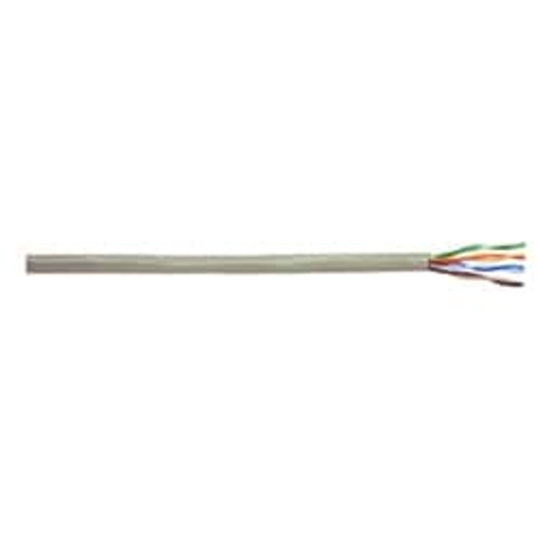 Riser Copper Cable, 4 Pair, 24 AWG MARATHON 150, Category 5e, PE/FRPVC, White Jacket, 1,000 FT. Pop Box 51-240-45