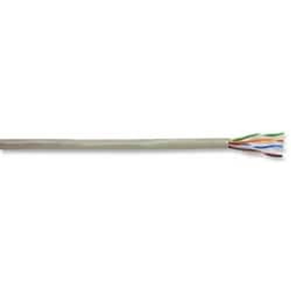 Plenum Copper Cable, MARATHON, 4 Pair, 24 AWG, Category 5e, Thermoplastic/FRPVC, Green Jacket, 1,000 FT. Reel-In-A-Box 51-243-58